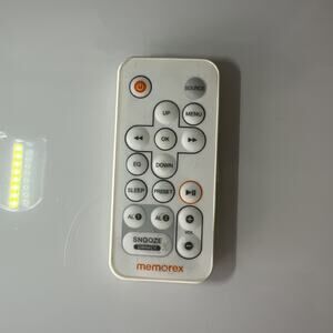 Memorex Mi4021p Factory Original iPod Dock Clock Radio Remote For Mi4021p